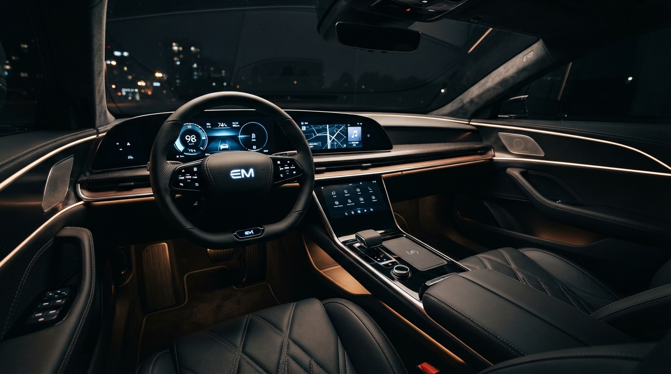Eclipse interior dashboard